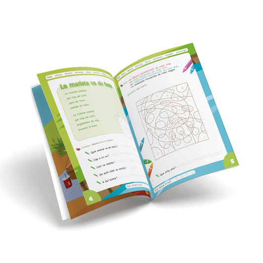 Au Cacau 1 imprenta - Cuaderno velocidad y comprensión lectora - 1º primaria