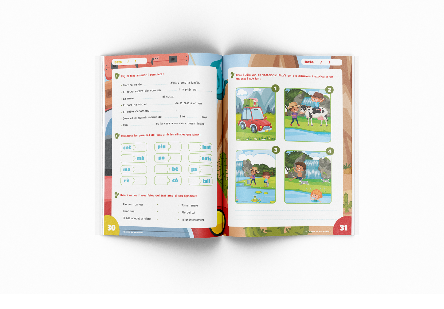 Au Cacau 3 - Cuaderno velocidad y comprensión lectora - 3º primaria