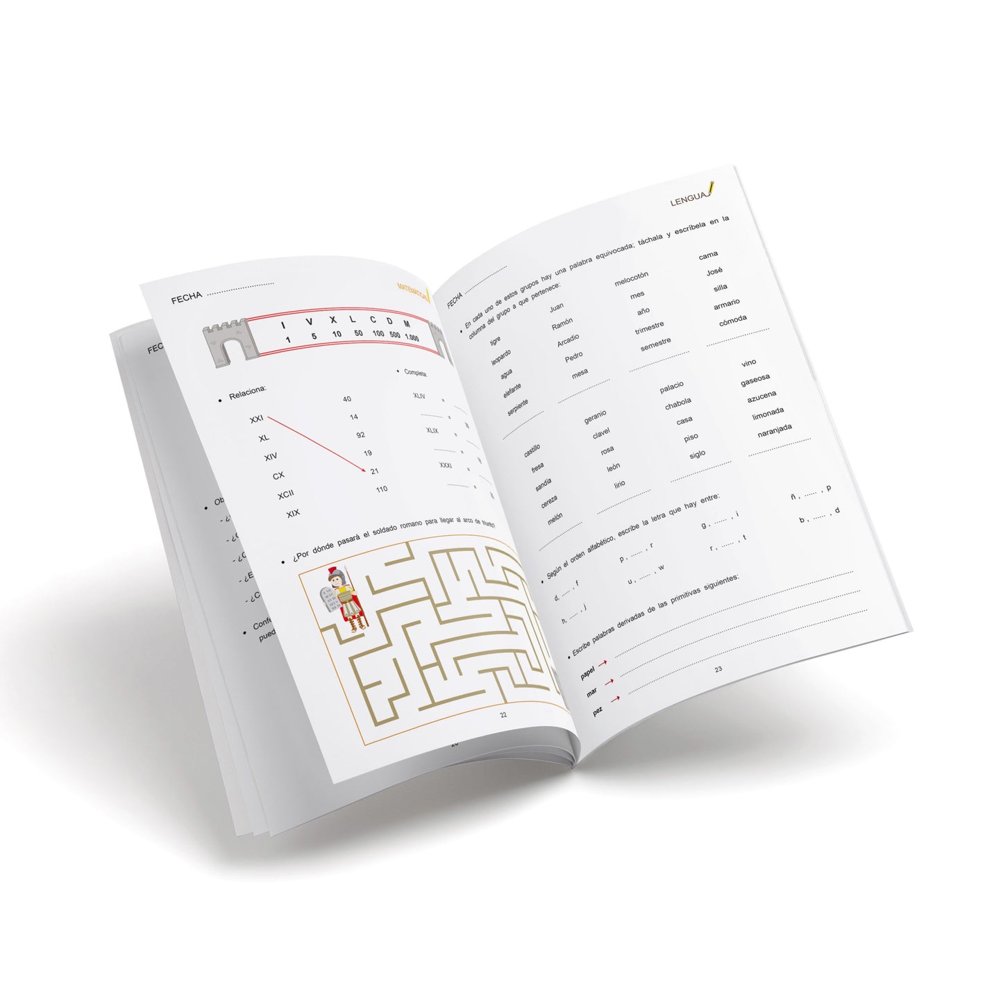 Cuaderno de vacaciones quinto de primaria