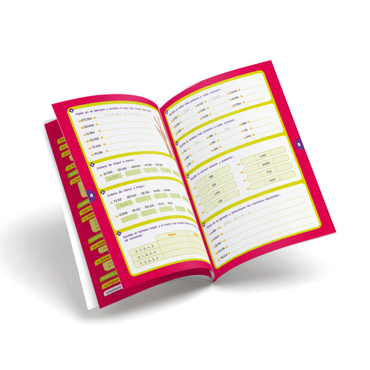 Mates Ágil 4 - Cuaderno de matemáticas 4º de primaria