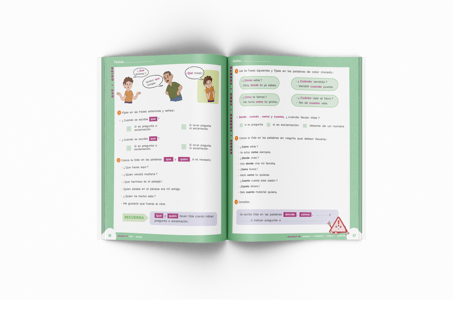 Orto ágil 4 - Cuaderno de ortografía - 4º de Primaria