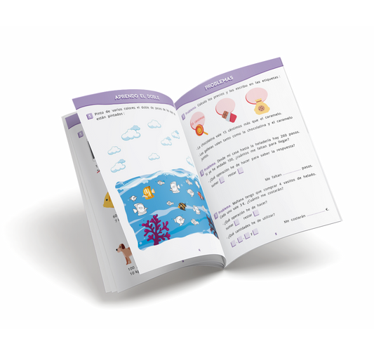 Cuaderno de matemáticas - Puente - Segundo Primaria
