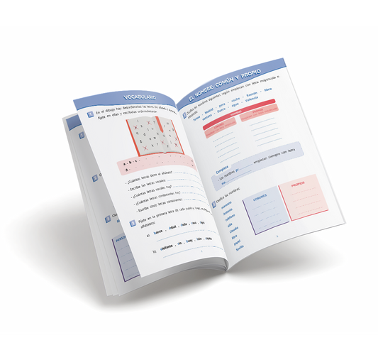 Cuaderno de lengua - Puente - Tercero Primaria