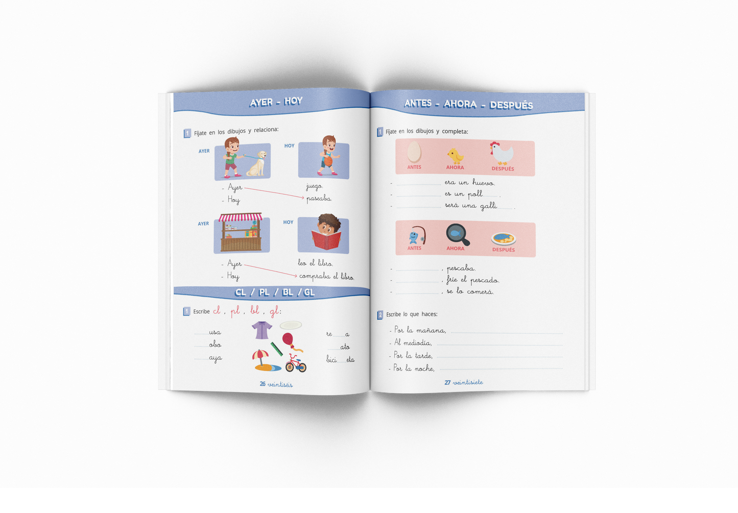 Cuaderno de lengua - Puente - Primero Primaria
