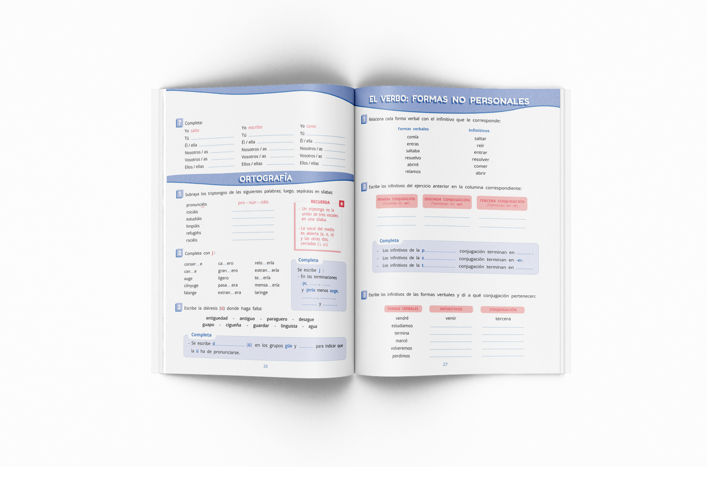 Cuaderno de lengua - Puente - Quinto Primaria
