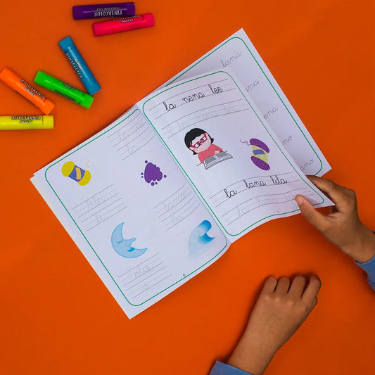 Cuaderno de Lectoescritura 4 infantil
