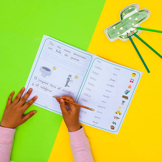 Cuaderno de Lectoescritura 8 infantil