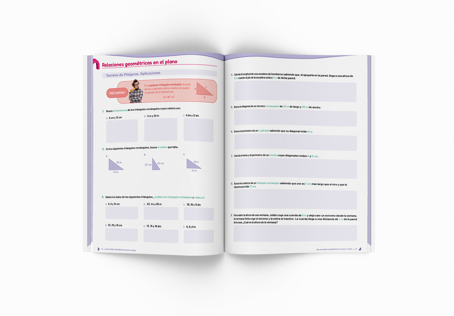 Cuaderno de matemáticas - Puente - Tercero Secundaria