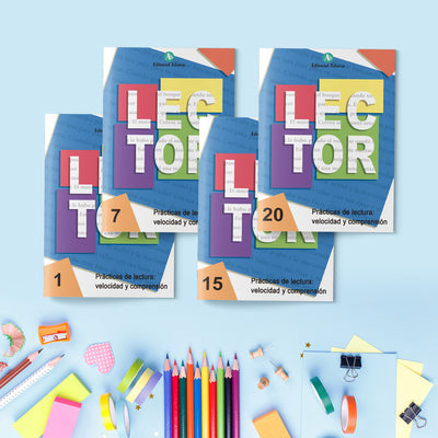 Colección cuadernos de velocidad y comprensión lectora - Lector - primaria