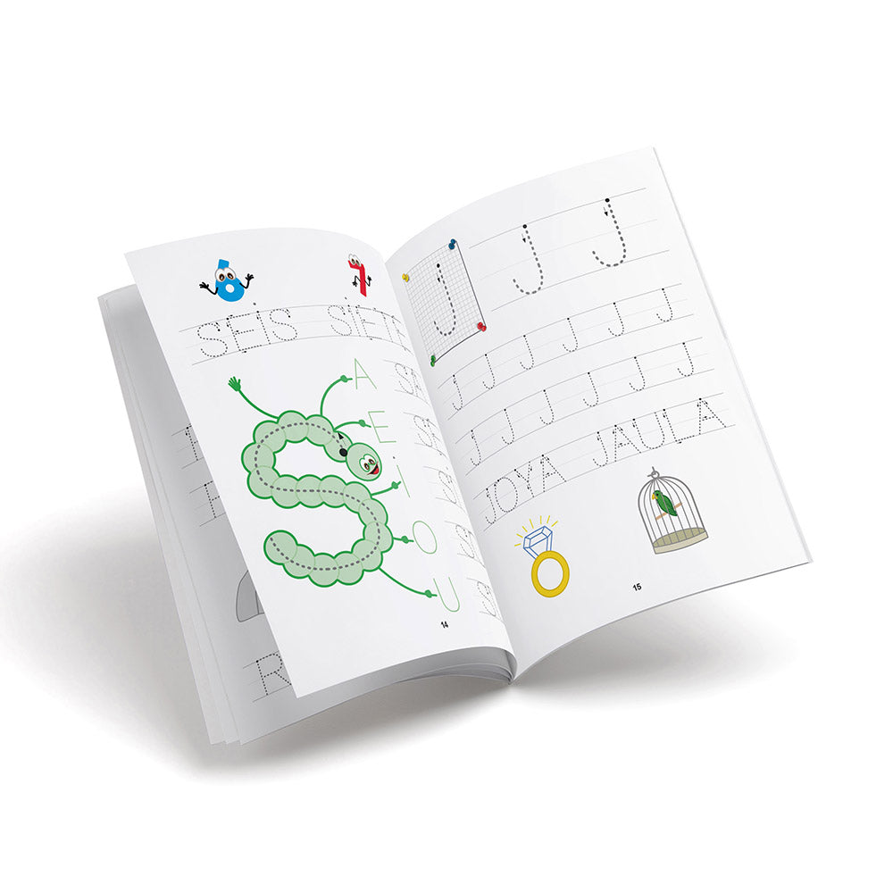 Cuaderno de escritura - Primeras Letras 3 infantil