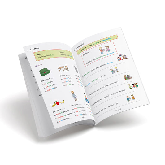 Cuaderno de alemán - Bitte! 17 - Grammatik ll