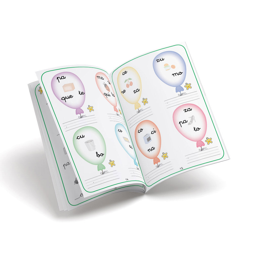 Cuaderno de Lectoescritura 8 infantil