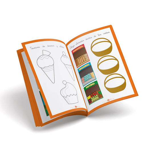 Cuaderno de grafomotricidad - Puente Infantil - Letras 4 años