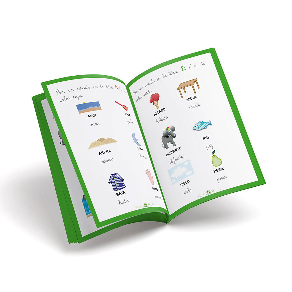 Cuaderno de grafomotricidad - Puente Infantil - Letras 5 años