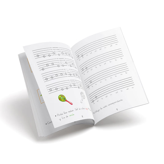Cuaderno de ejercicios - Música 6 - primaria
