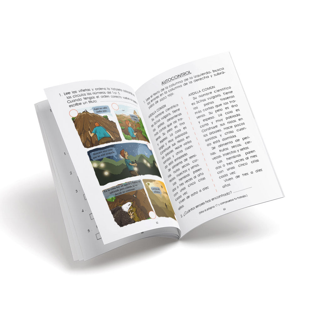 Cuaderno de velocidad y comprensión lectora - Lector 10 - primaria
