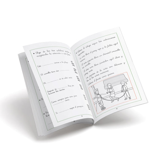 Cuaderno de velocidad y comprensión lectora - Lector 4 - primaria