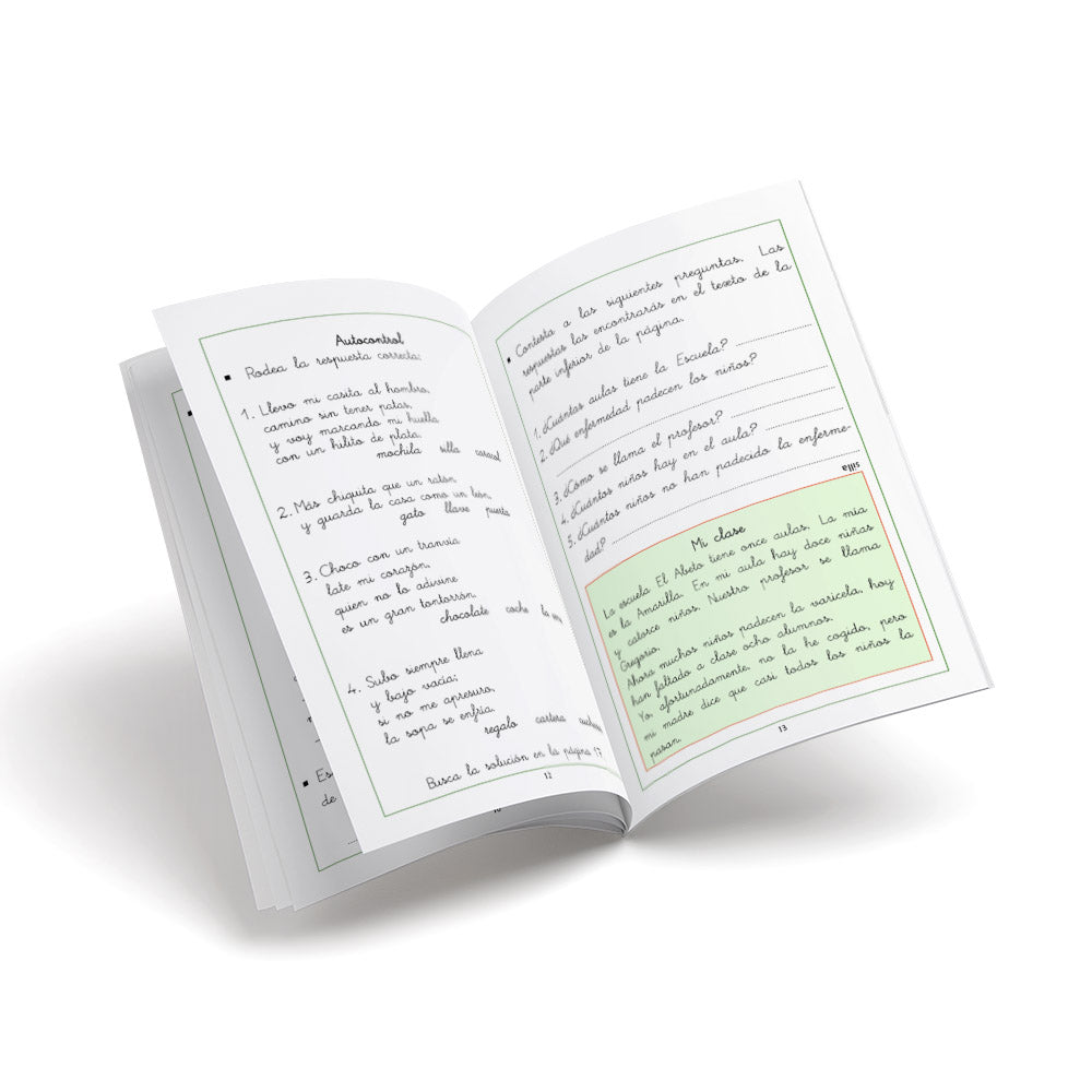Cuaderno de velocidad y comprensión lectora - Lector 5 - primaria