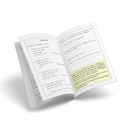 Cuaderno de velocidad y comprensión lectora - Lector 7 - primaria