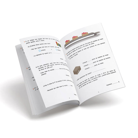 Cuaderno de matemáticas de primaria - R de Razonar nº 7