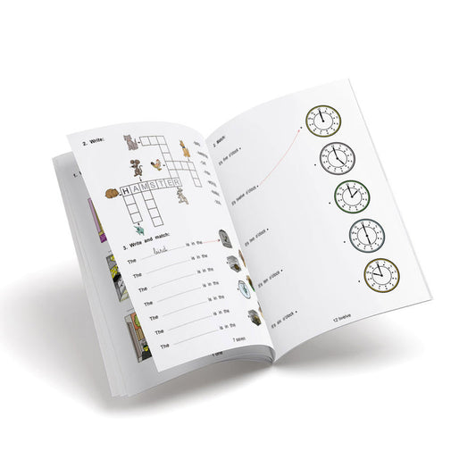 Cuaderno de ejercicios de inglés para niños de primaria - Hi! 3