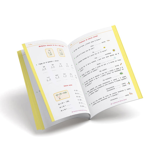 Cuadernos Matemáticas 3 primaria - Todos a Una