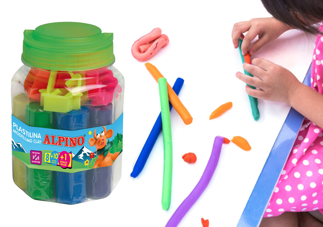 Kit plastilina Alpino