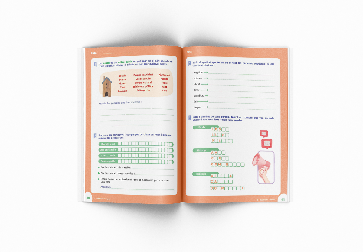 Lecto Eixida 5é - Cuaderno de compresión y velocidad lectora - 5º de Primaria