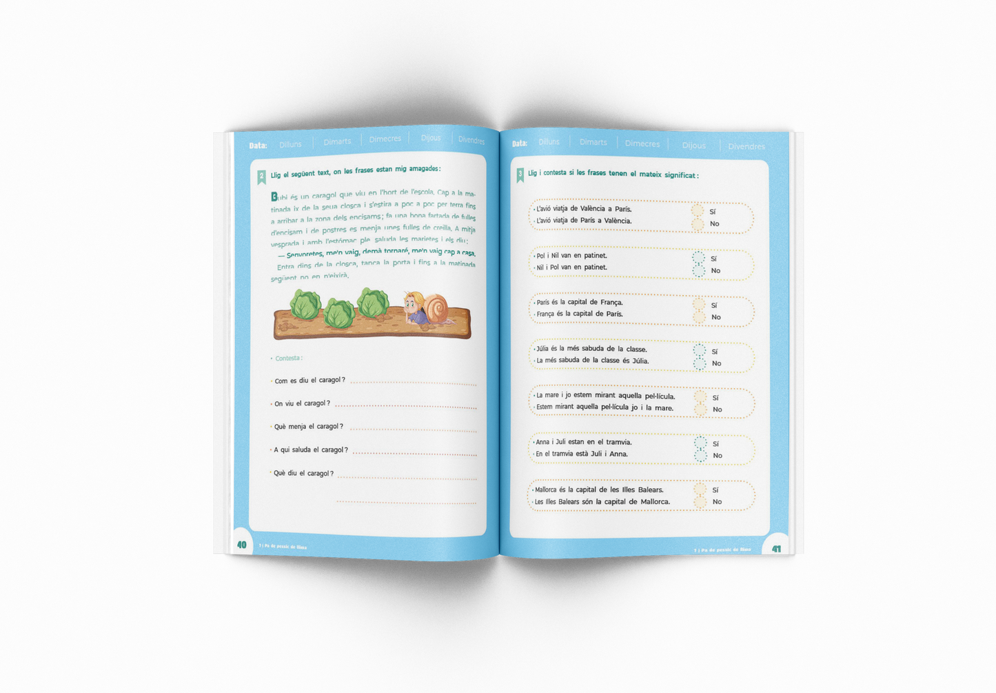 Lecto Eixida 2n imprenta - Cuaderno de compresión y velocidad lectora - 2º de Primaria