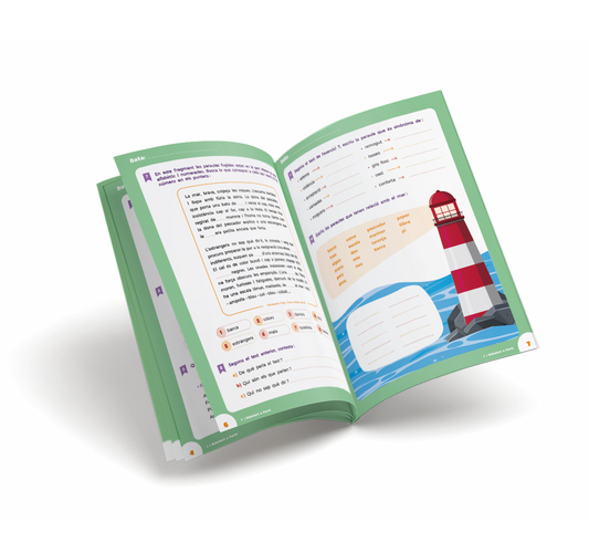 Lecto Eixida 4t - Cuaderno de compresión y velocidad lectora - 4º de Primaria