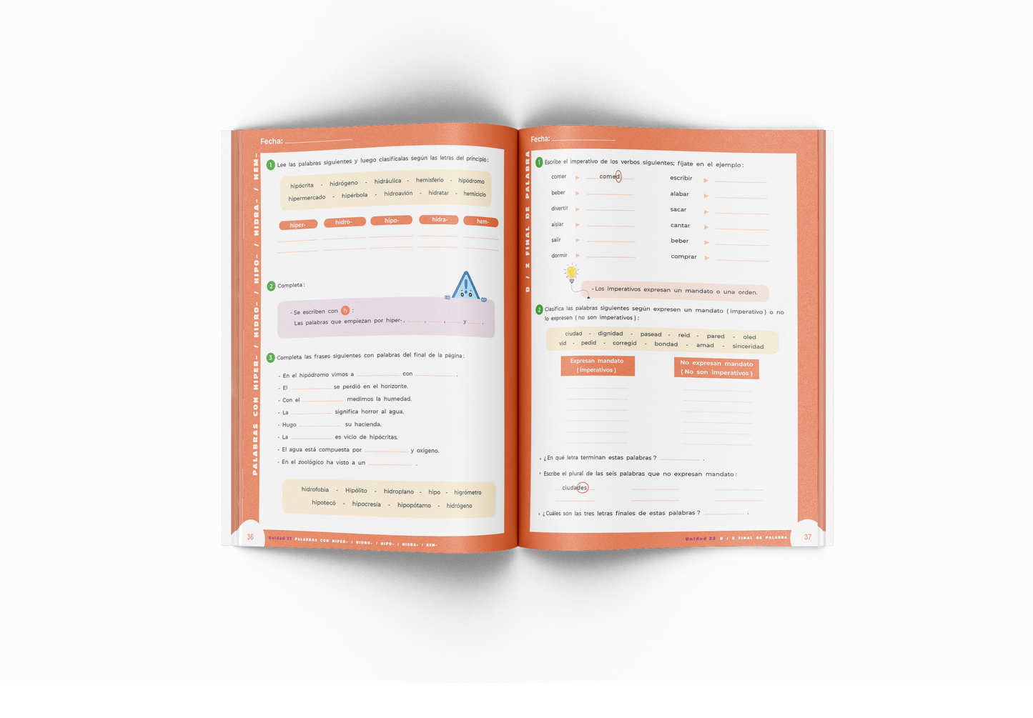 Orto ágil 5 - Cuaderno de ortografía - 5º de Primaria