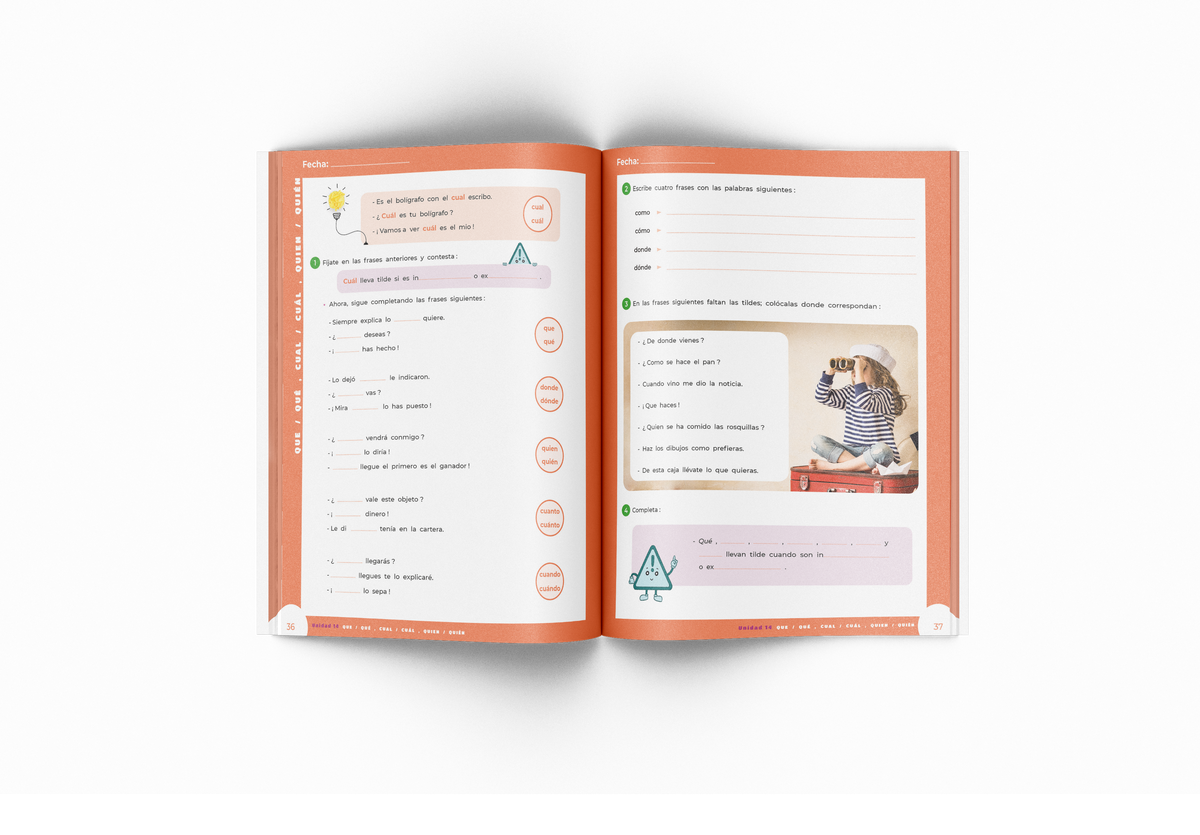 Orto ágil 6 - Cuaderno de ortografía - 6º de Primaria