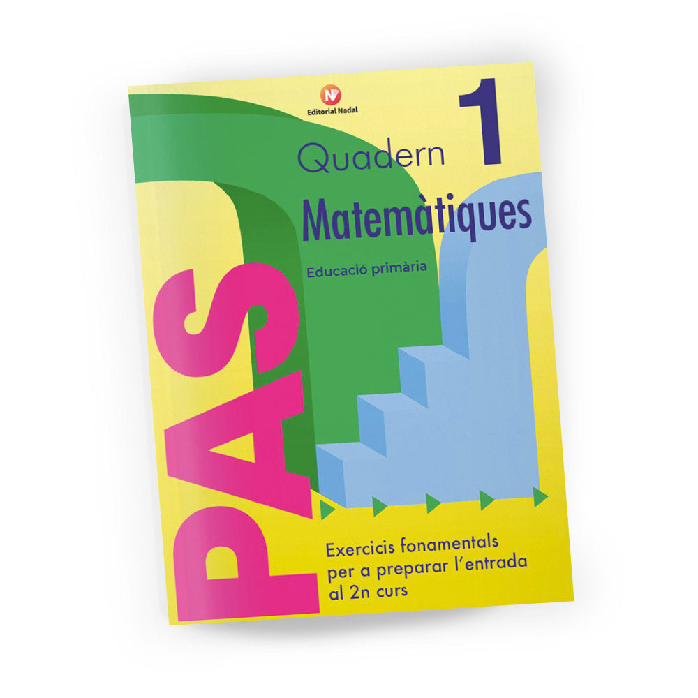 Cuaderno de matemáticas - Pas - 1º de Primaria