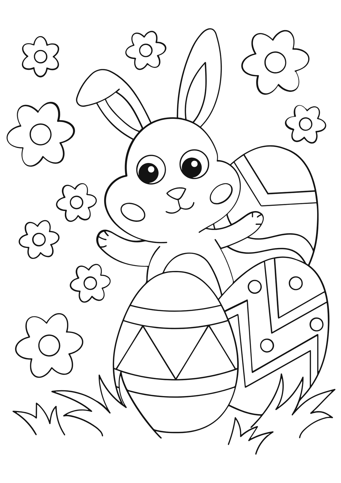 Dibujos de Pascua para colorear