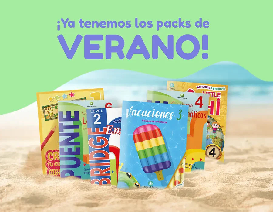 Cuadernos escolares y packs de verano 2023
