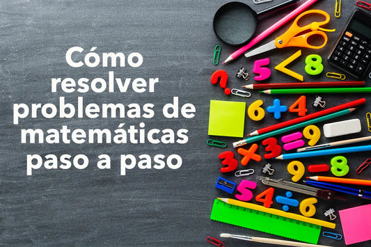 Resolver problemas de matemáticas paso a paso