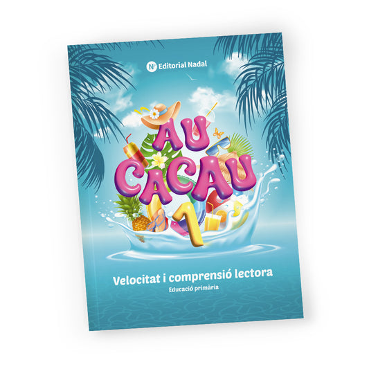 Au Cacau 1 cursiva - Cuaderno velocidad y comprensión lectora - 1º primaria