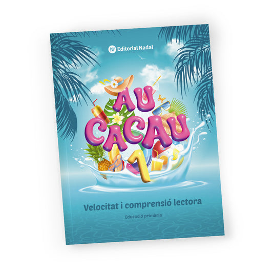 Au Cacau 1 imprenta - Cuaderno velocidad y comprensión lectora - 1º primaria