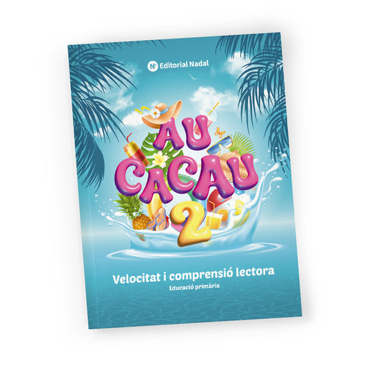 Au Cacau 2 - Cuaderno velocidad y comprensión lectora - 2º primaria