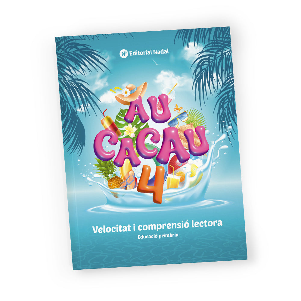 Au Cacau 4 - Cuaderno velocidad y comprensión lectora - 4º primaria