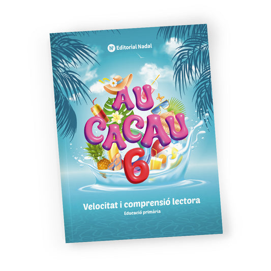 Au Cacau 6 - Cuaderno velocidad y comprensión lectora - 6º primaria