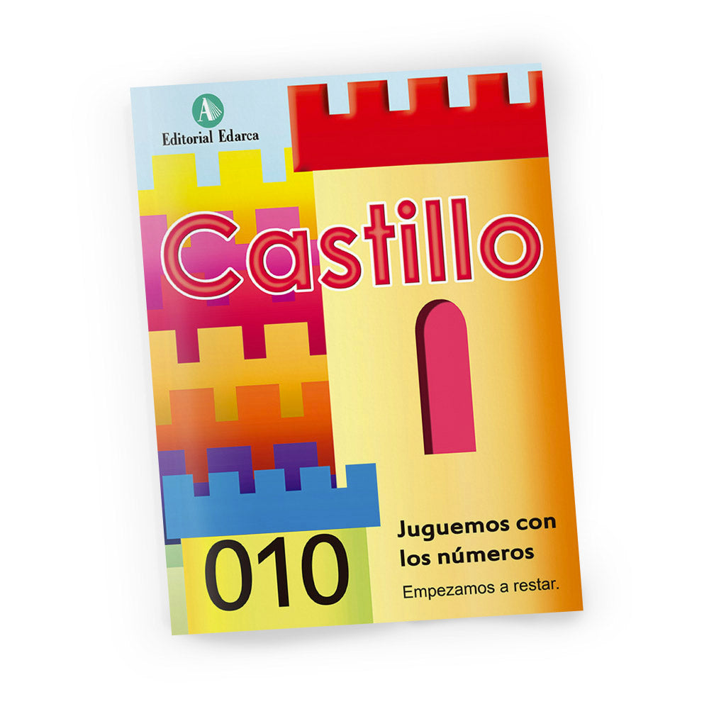 Cuaderno de matemáticas 010 - Castillo Juguemos con los números - Empezamos a restar infantil