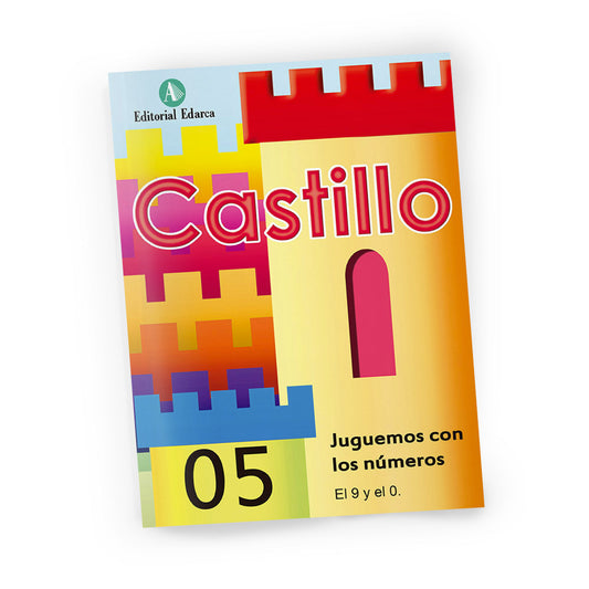 Cuaderno de matemáticas 05 - Castillo Juguemos con los números - El 9 y el 10 - infantil