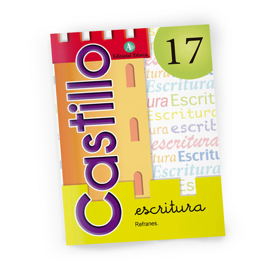 Cuaderno de escritura - Castillo 17 - Refranes - primaria