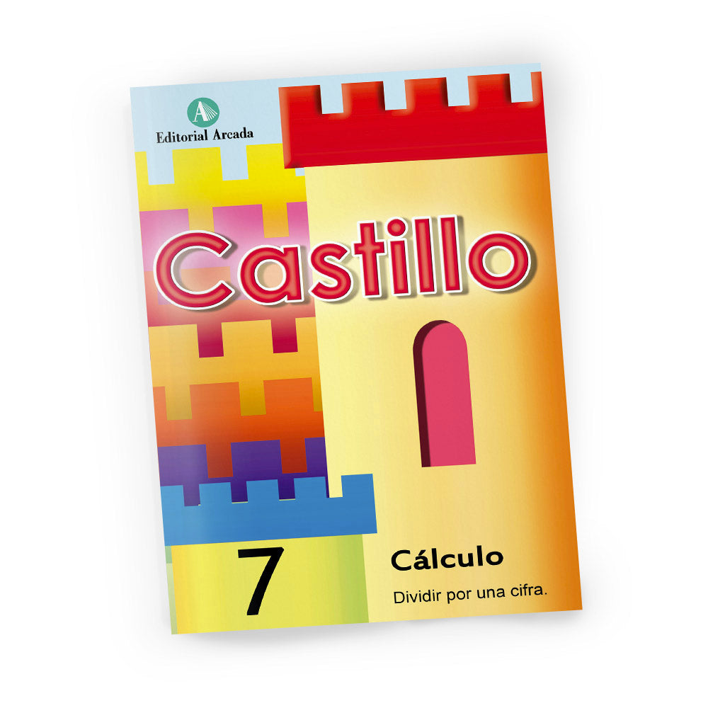 Cuaderno de matemáticas de primaria - Castillo Cálculo 7 - Dividir por una cifra