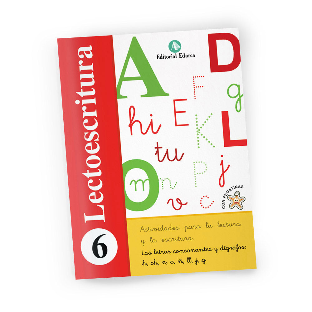 Cuaderno de Lectoescritura 6 infantil