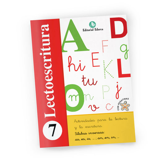 Cuaderno de Lectoescritura 7 infantil