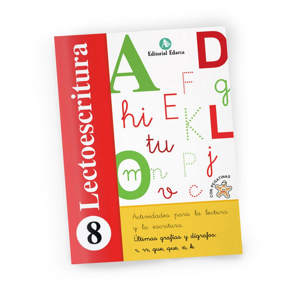 Cuaderno de Lectoescritura 8 infantil