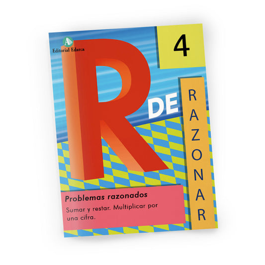 Cuaderno de matemáticas de primaria - R de Razonar nº 4