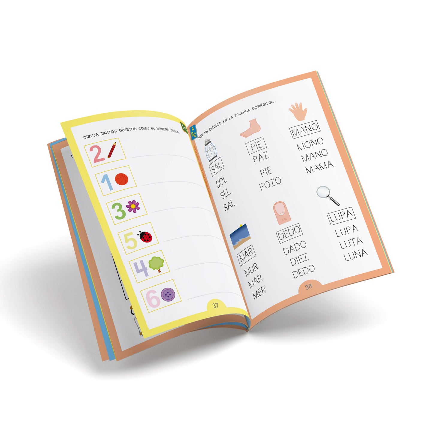 Cuaderno de repaso de verano - Vacaciones - 4 años
